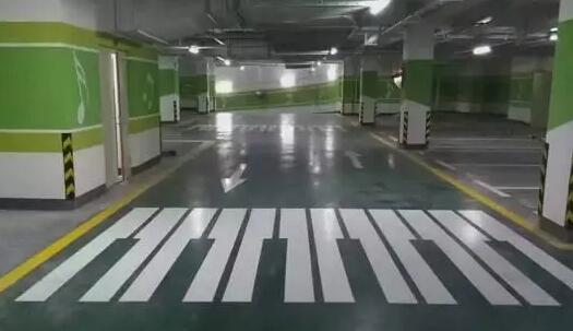 岳池车位划线